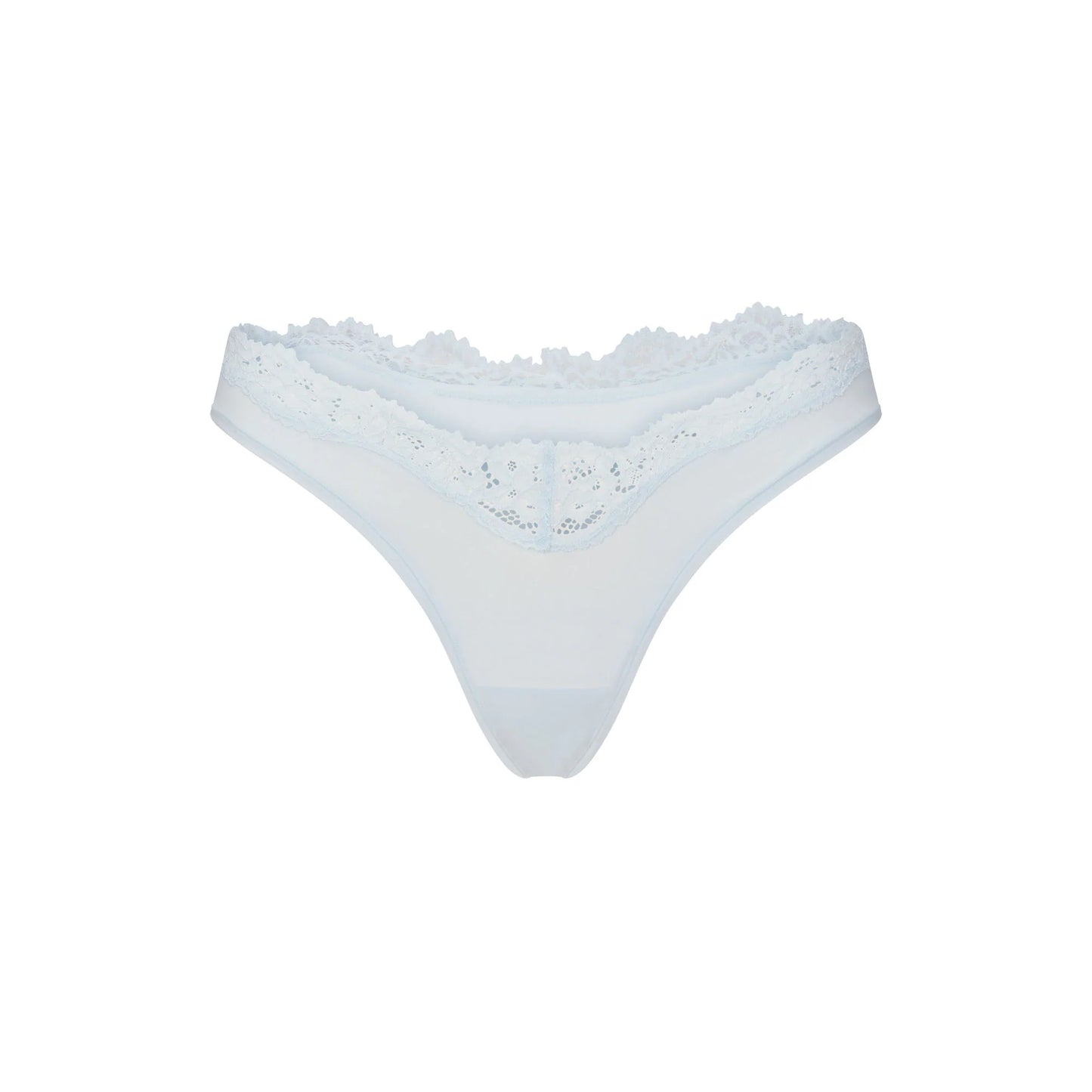 FITS EVERYBODY LACE DIPPED THONG 5-PACK | IVORY PEARL BOW MULTI