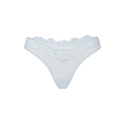 FITS EVERYBODY LACE DIPPED THONG 5-PACK | IVORY PEARL BOW MULTI