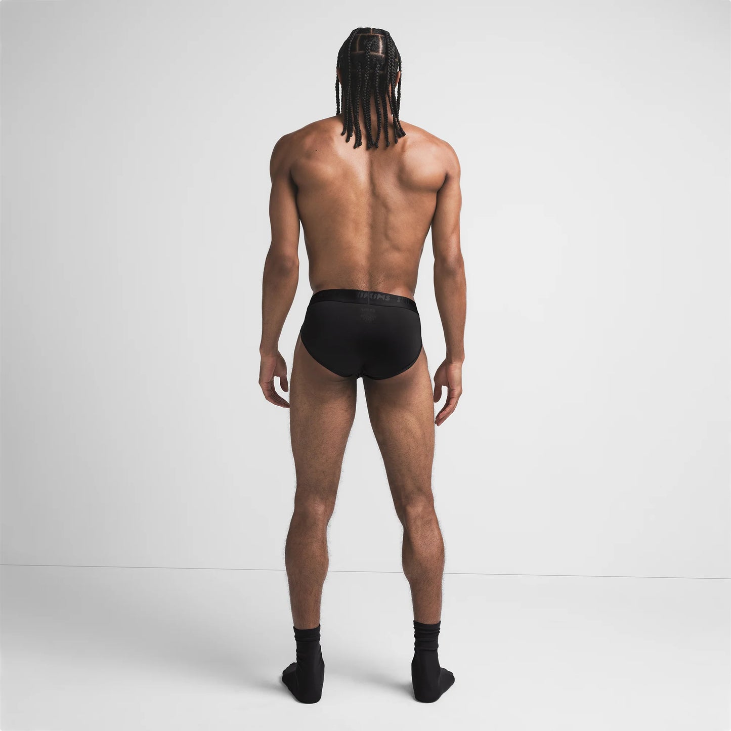 SKIMS STRETCH MENS BRIEF | OBSIDIAN