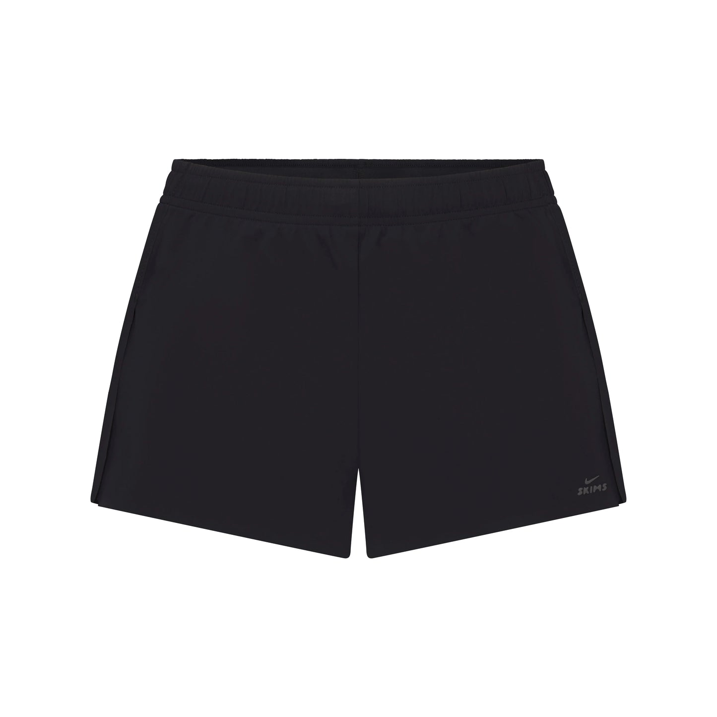 NikeSKIMS STRETCH NYLON RUNNER SHORT | OBSIDIAN