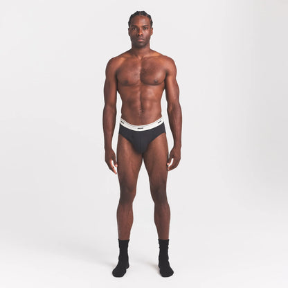 SKIMS COTTON RIB MENS BRIEF | ONYX
