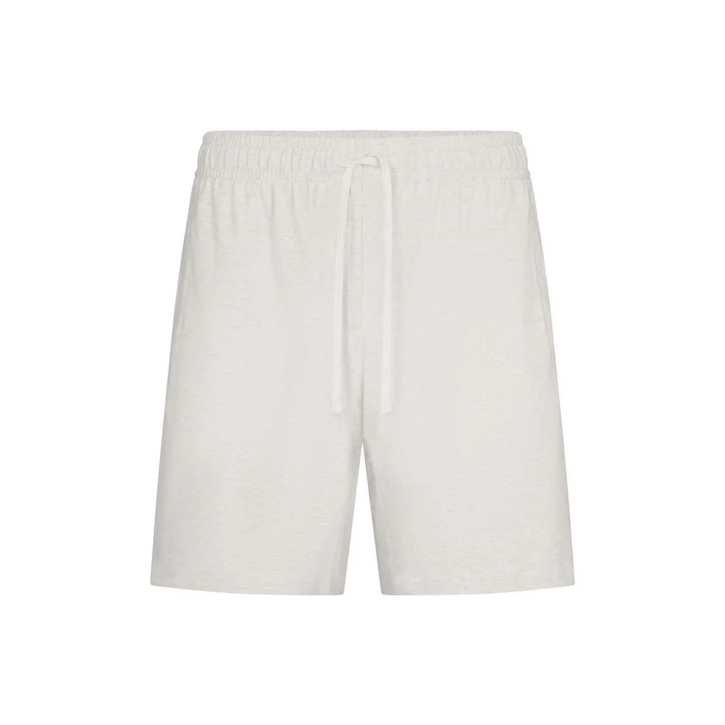 JERSEY LOUNGE MENS RELAXED SHORT | CHALK HEATHER
