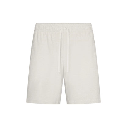 JERSEY LOUNGE MENS RELAXED SHORT | CHALK HEATHER