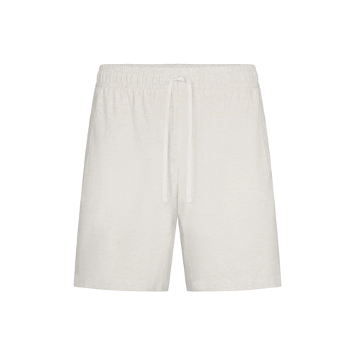 JERSEY LOUNGE MENS RELAXED SHORT | CHALK HEATHER