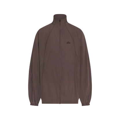 NikeSKIMS STRETCH NYLON OVERSIZED TRACK JACKET | RESIN