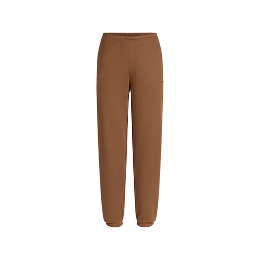 COTTON FLEECE CLASSIC JOGGER | BISON