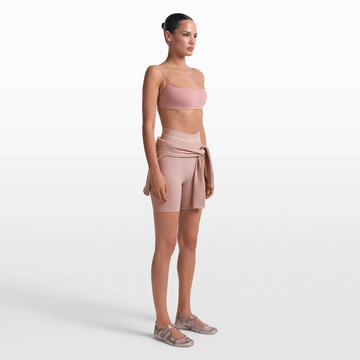 NikeSKIMS RIBBED SEAMLESS 5" BIKER SHORT | HIMALAYAN