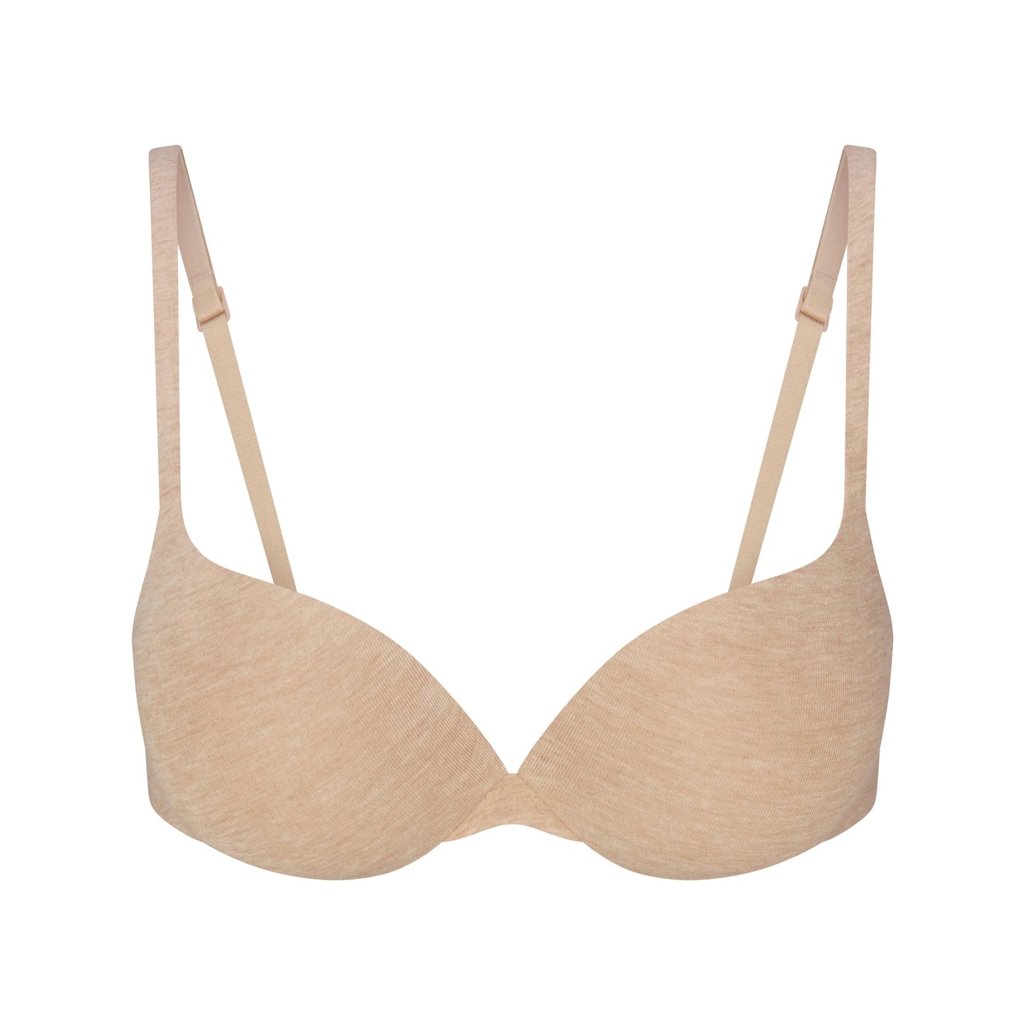 EVERYDAY COTTON ULTIMATE TEARDROP PUSH-UP BRA | CLAY HEATHER