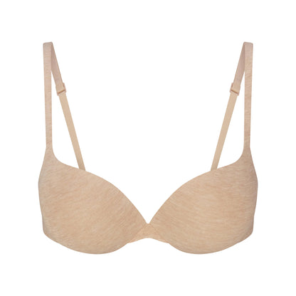 EVERYDAY COTTON ULTIMATE TEARDROP PUSH-UP BRA | CLAY HEATHER