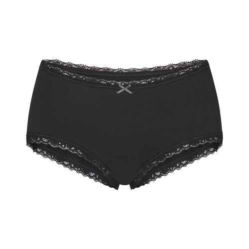 LIGHTWEIGHT COTTON LACE BOY SHORT | SOOT