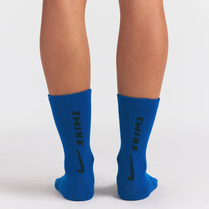 NikeSKIMS ACCESSORIES DRI-FIT™ CREW SOCK 3-PACK | COBALT MULTI
