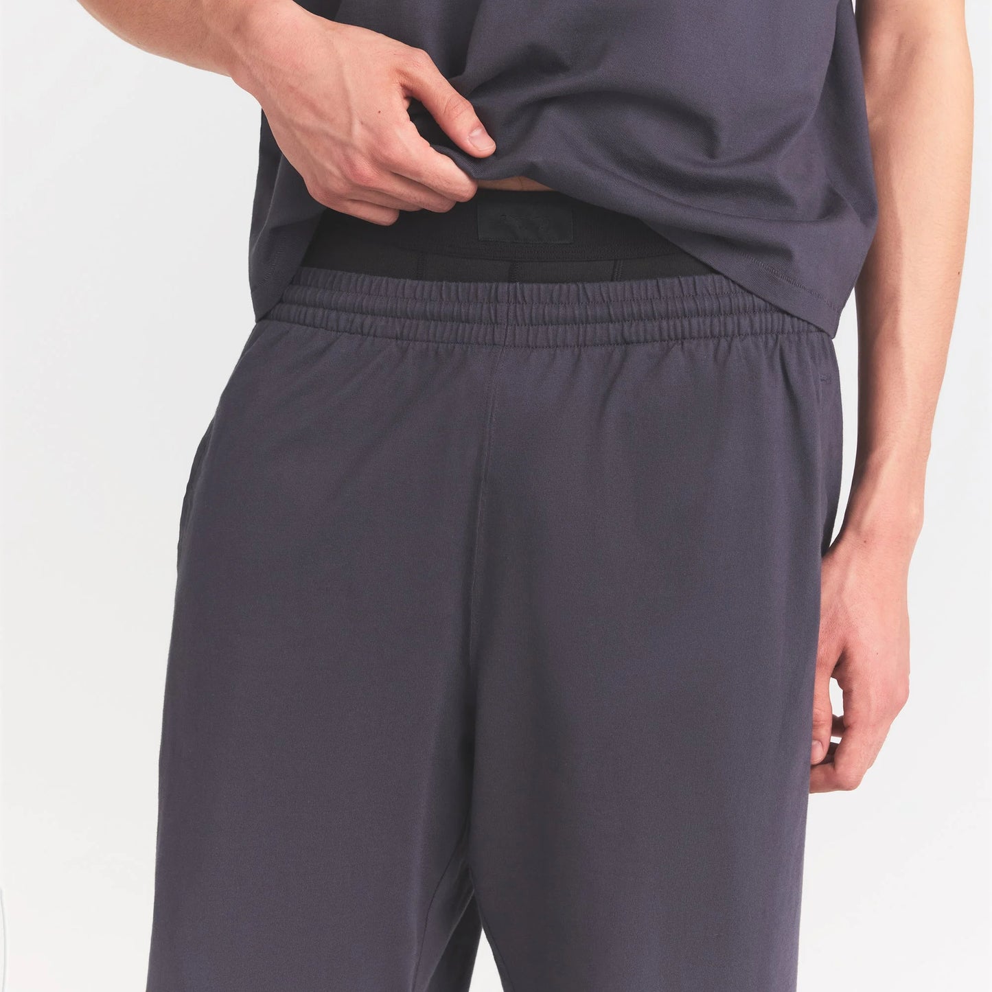 HEAVYWEIGHT COTTON MENS RELAXED PANT | RAVEN