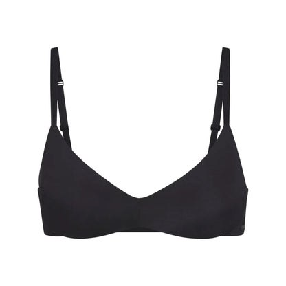WIRELESS FORM PUSH-UP PLUNGE BRA | ONYX
