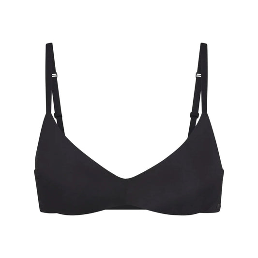 WIRELESS FORM PUSH-UP PLUNGE BRA | ONYX