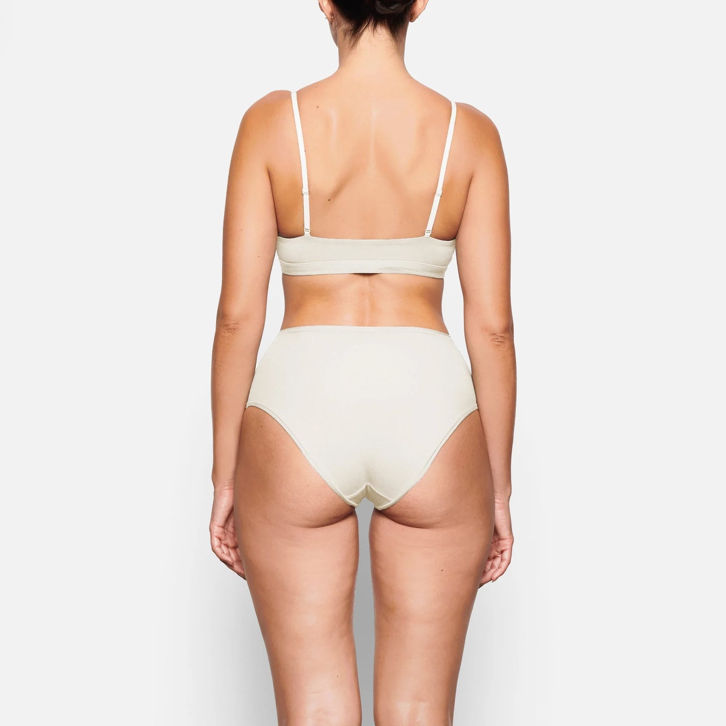 COTTON JERSEY FULL BRIEF | BONE