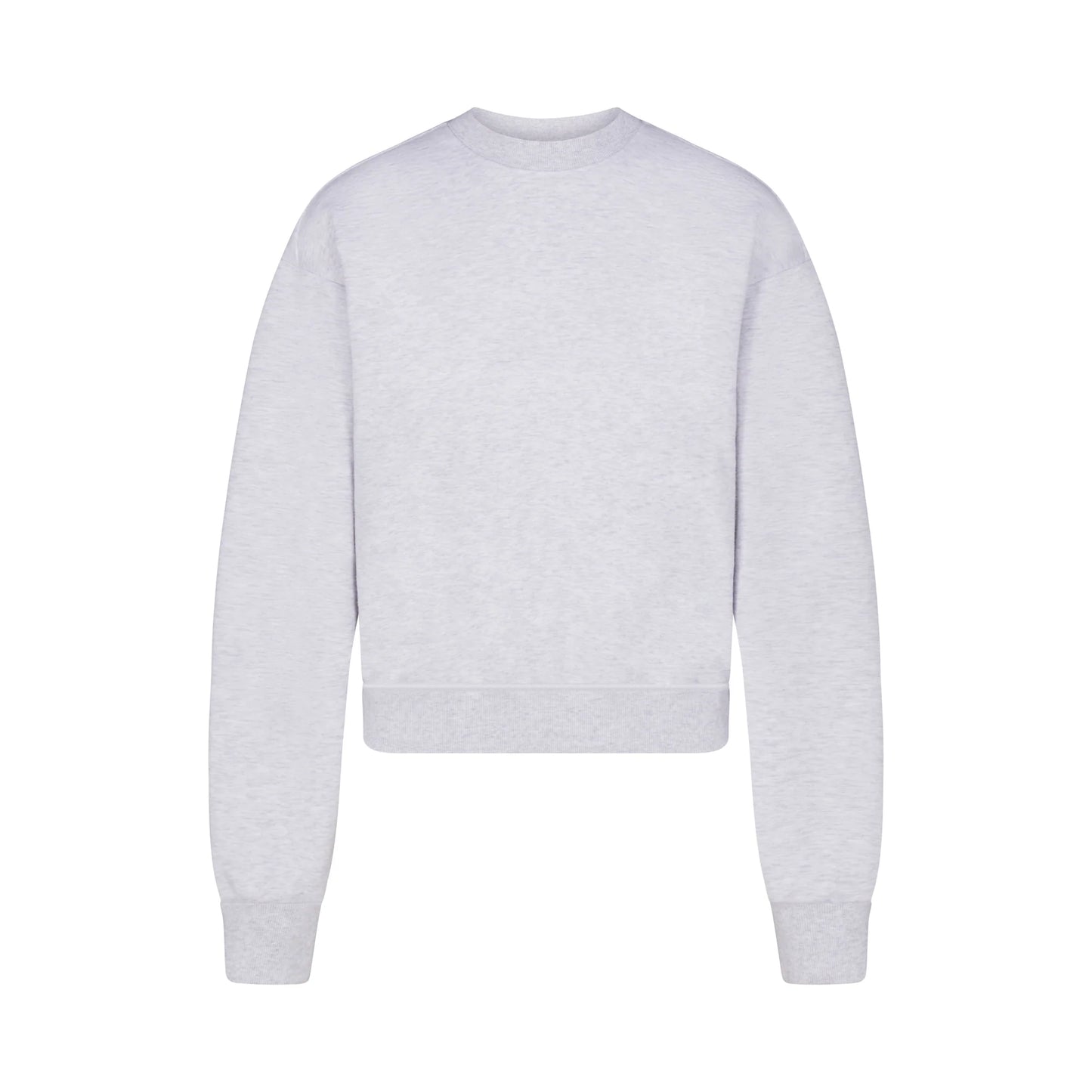 COTTON FLEECE CLASSIC CREWNECK | LIGHT HEATHER GREY