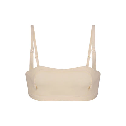 FITS EVERYBODY MATERNITY NURSING SCOOP BRALETTE | SAND