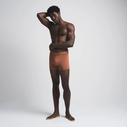 SKIMS STRETCH MENS 3" BOXER BRIEF 5-PACK | COCOA MULTI