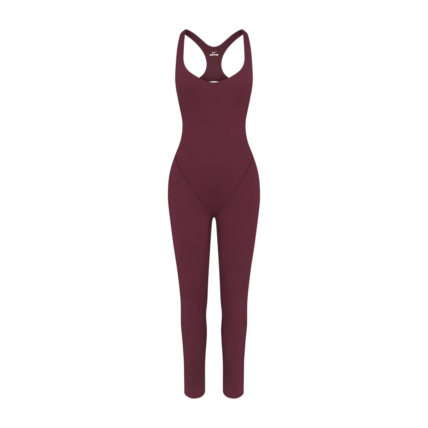 NikeSKIMS MATTE RACER LONG ONE PIECE | CURRANT