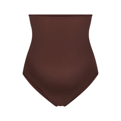 FITS EVERYBODY MATERNITY HIGH-WAISTED BRIEF | COCOA