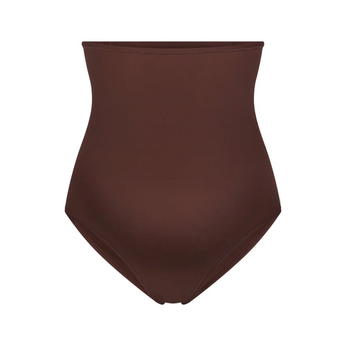 FITS EVERYBODY MATERNITY HIGH-WAISTED BRIEF | COCOA
