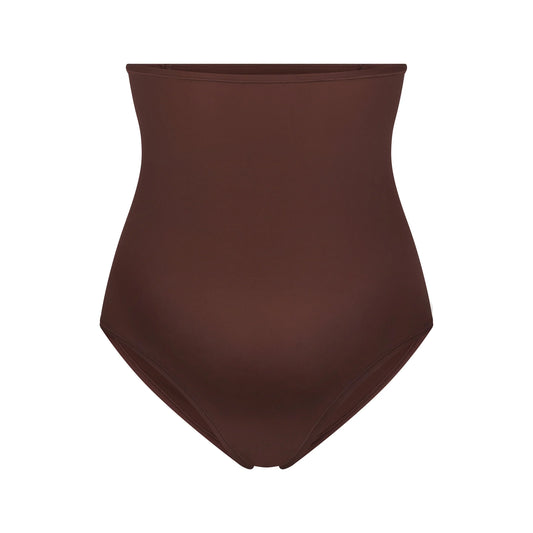 FITS EVERYBODY MATERNITY HIGH-WAISTED BRIEF | COCOA