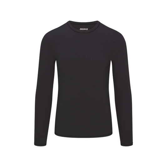 FITS EVERYBODY MENS SLIM LONG SLEEVE T-SHIRT | ONYX