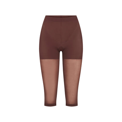 HOSIERY SHAPING CAPRI TIGHTS | COCOA