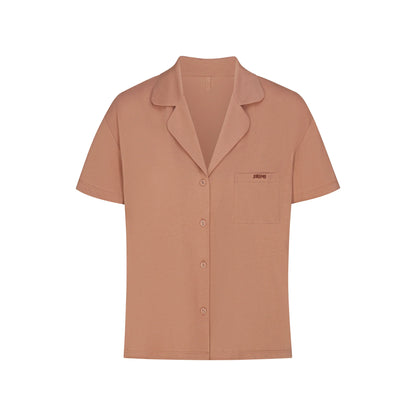 ORGANIC COTTON SLEEP SHORT SLEEVE SET | SIENNA