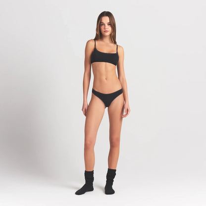 LIGHTWEIGHT COTTON THONG | SOOT TONAL