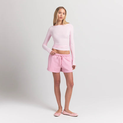 COTTON FLEECE CLASSIC SHORT | HALITE