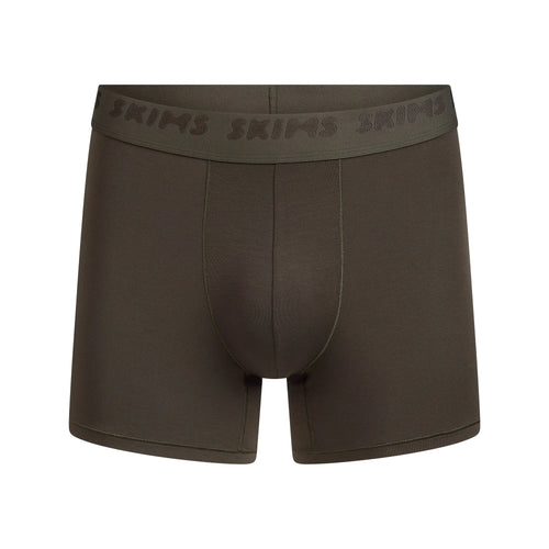SKIMS STRETCH MENS 3" BOXER BRIEF | LODEN