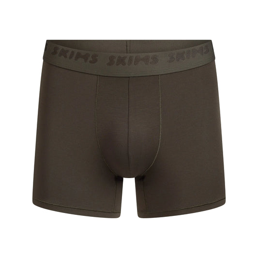 SKIMS STRETCH MENS 3" BOXER BRIEF | LODEN