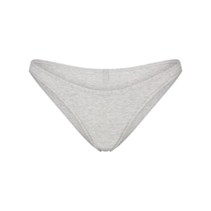 EVERYDAY COTTON BIKINI | LIGHT HEATHER GREY