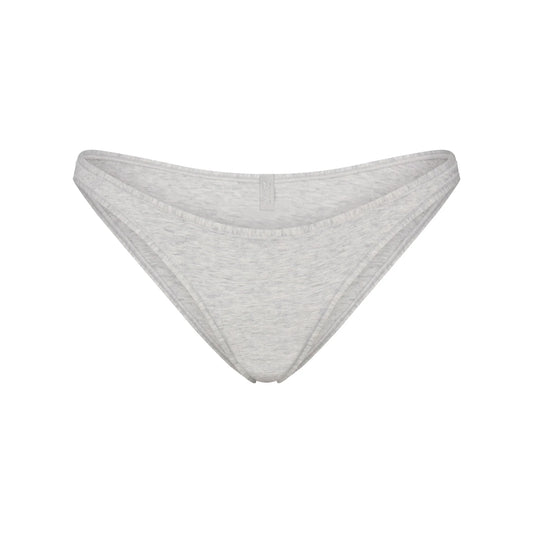 EVERYDAY COTTON BIKINI | LIGHT HEATHER GREY