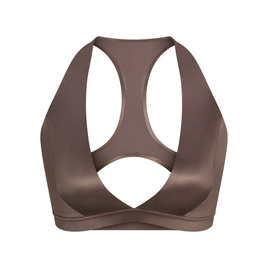 NikeSKIMS SATIN SHINE RACERBACK BRA | RESIN