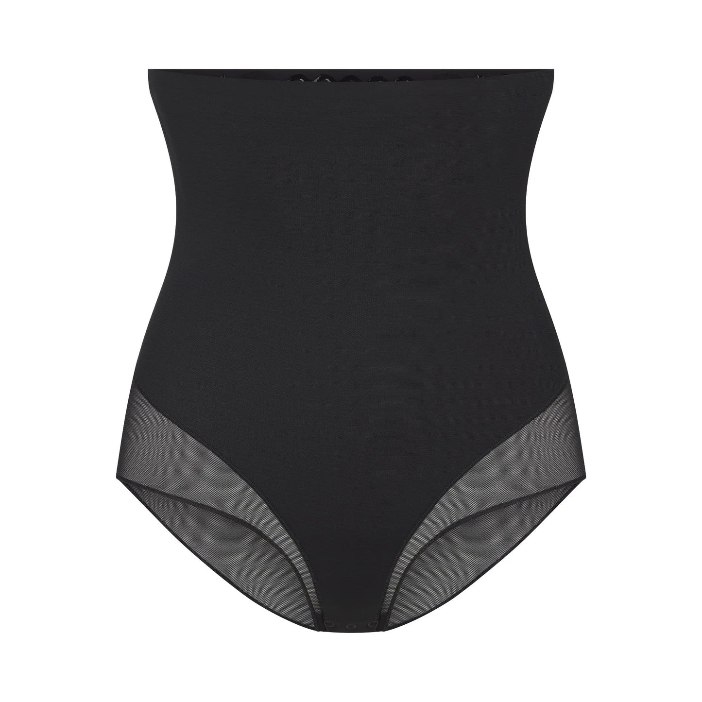 POWER MESH SHAPEWEAR CORE SCULPT HIGH-WAISTED BRIEF | ONYX