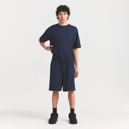 JERSEY LOUNGE MENS RELAXED SHORT | NAVY