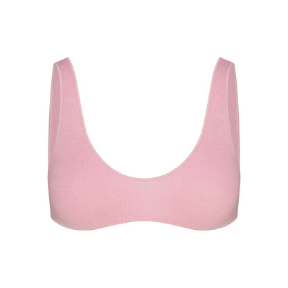 WOOL RIB BRALETTE | HALITE
