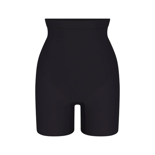 SKIMS BODY CORE SCULPT MID RISE SHORT | ONYX
