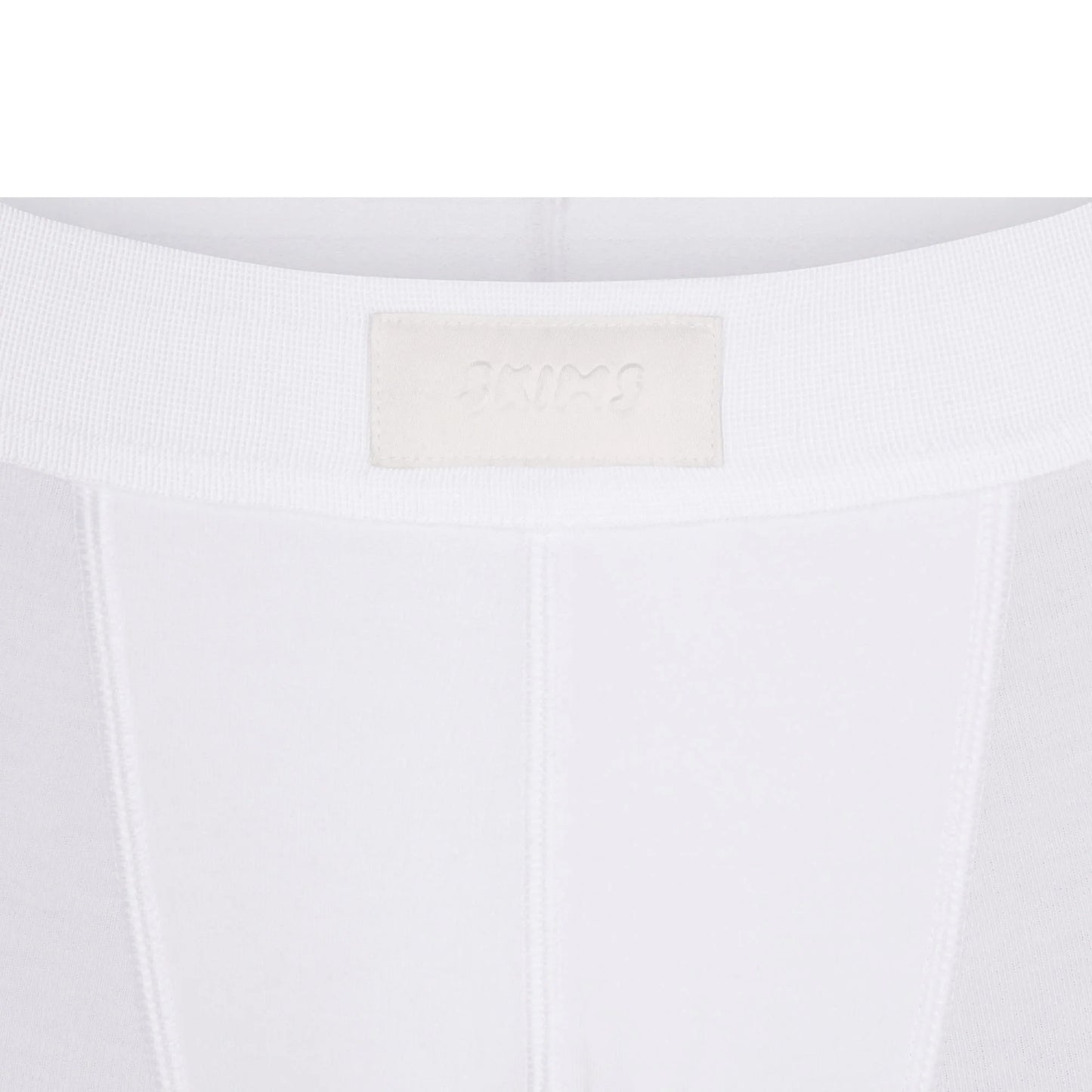 SKIMS COTTON MENS 3" BOXER BRIEF | CHALK