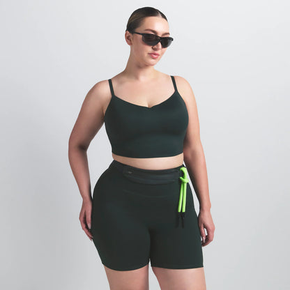 NikeSKIMS MATTE CAMI BRA TOP | DARK TEAL