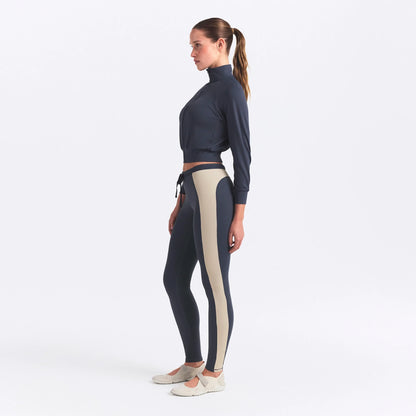 NikeSKIMS MATTE SHINE MIX 29" LEGGING | DEEP ROYAL AND STONE