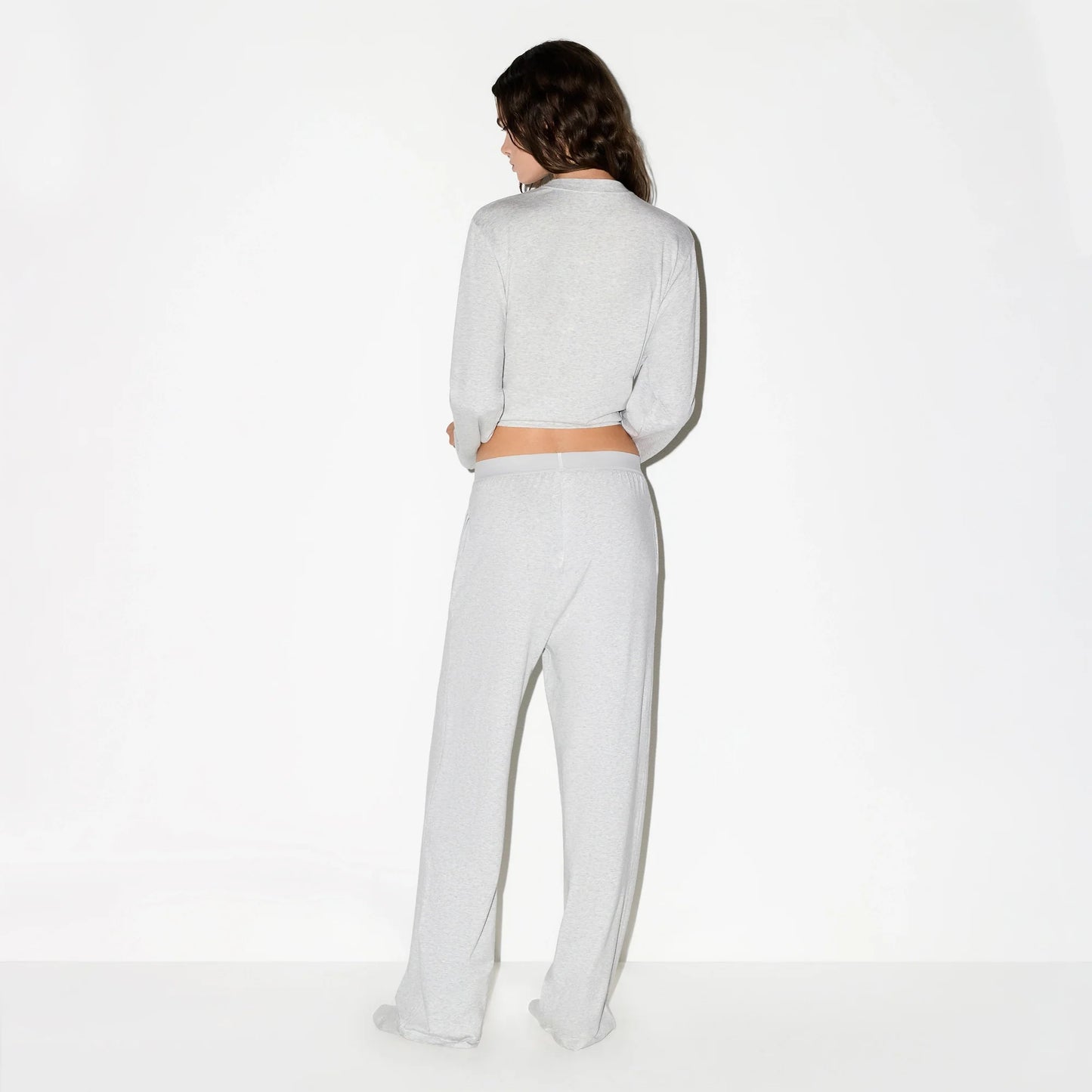 BOYFRIEND LOOSE PANT | LIGHT HEATHER GREY