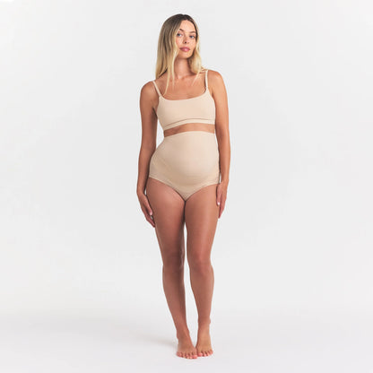 FITS EVERYBODY MATERNITY PUMPING SCOOP BRALETTE | SAND