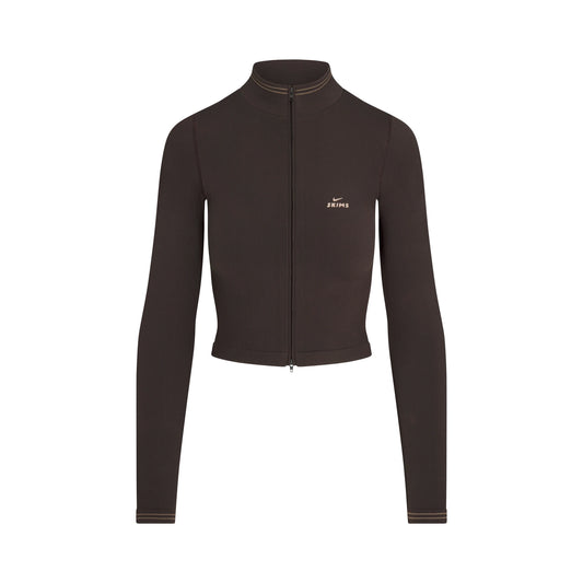 NikeSKIMS RIBBED SEAMLESS ZIP UP CROP JACKET | PHOENIX