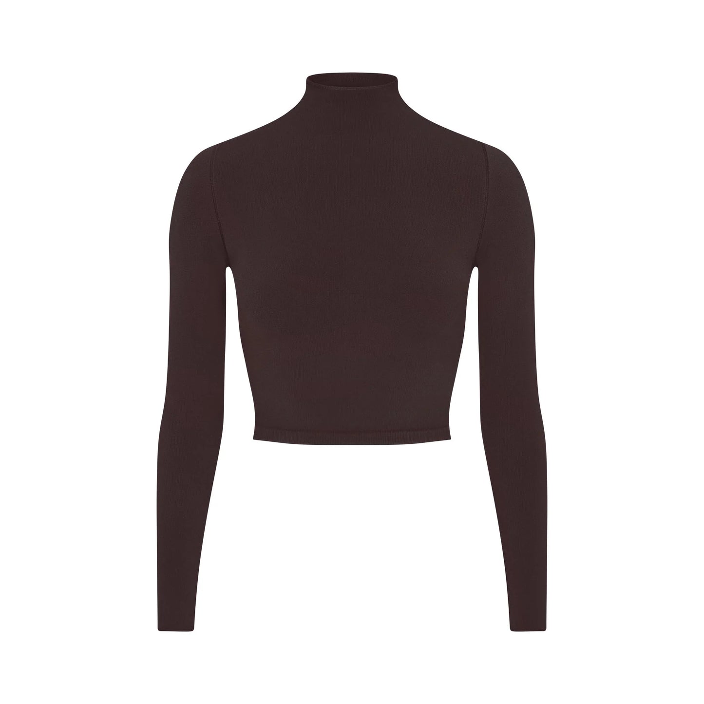 NikeSKIMS VINTAGE SEAMLESS MOCK NECK CROP TOP | PHOENIX