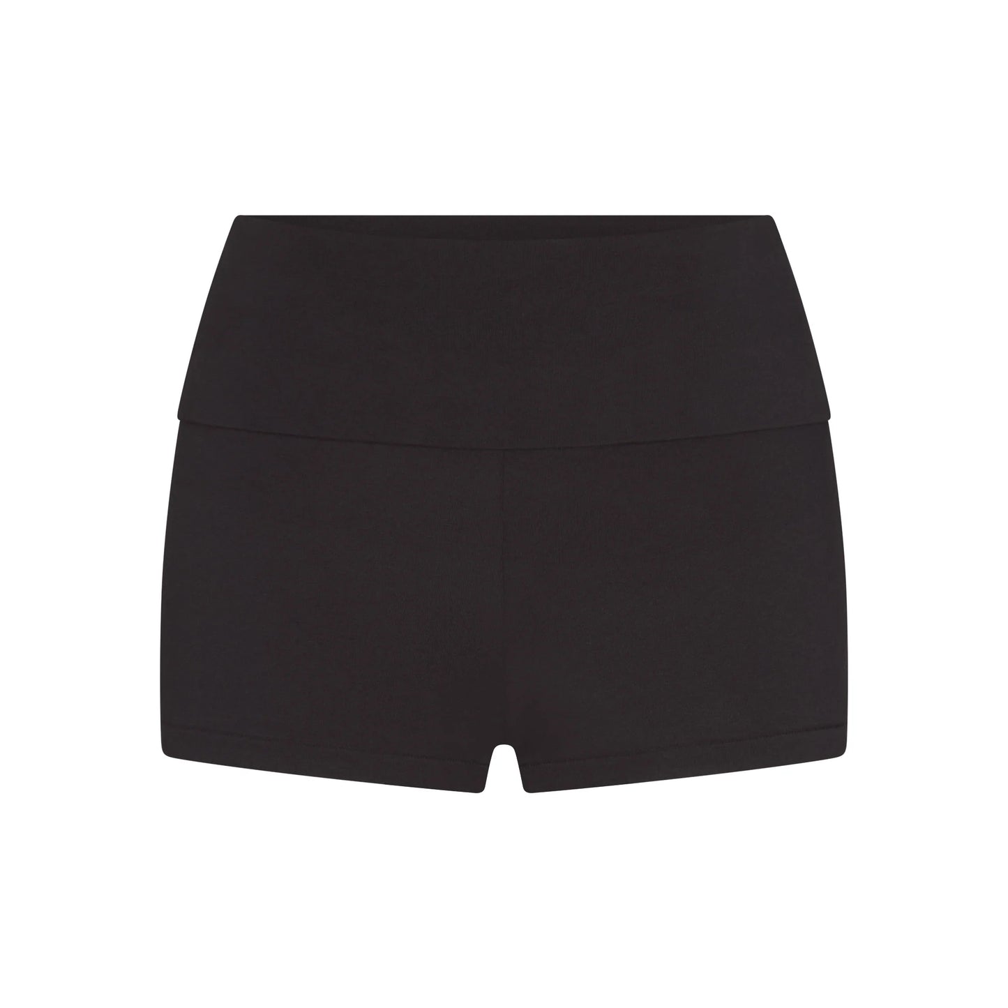 COTTON JERSEY FOLDOVER SHORT | SOOT