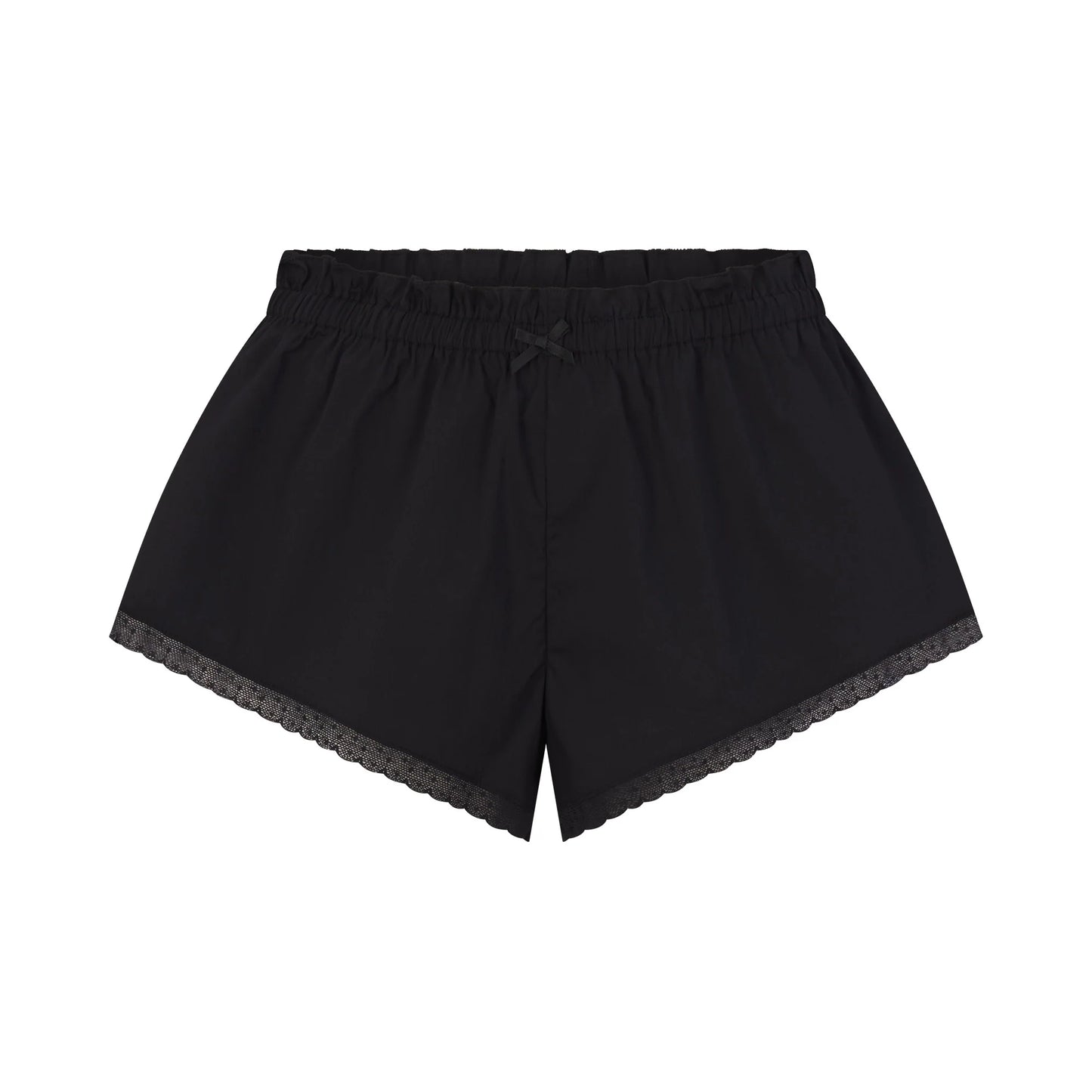 POPLIN APPAREL SHORT | ONYX