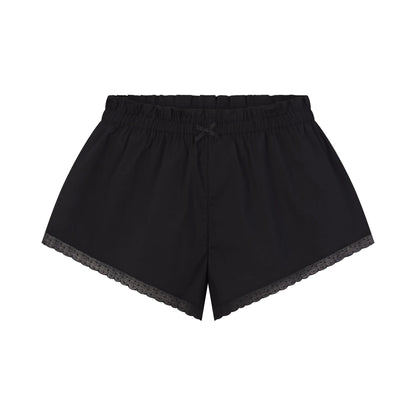 POPLIN APPAREL SHORT | ONYX